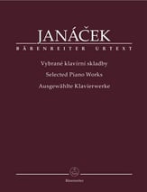 Janacek Selected Piano Works piano sheet music cover